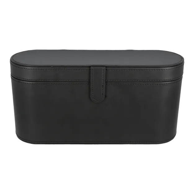 Adesign Charme boîte sèche-cheveux cuir noir velours