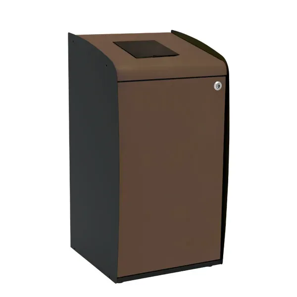 JVD Hygiène borne de tri sélectif 80 L