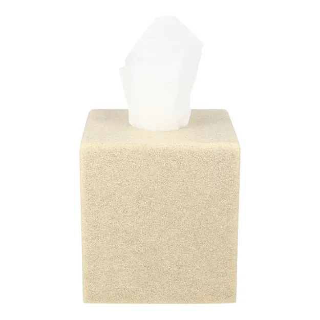 JVD Hygiène Adesign Savanna boîte à mouchoirs carrée sable